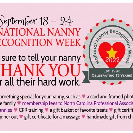 National Nanny Recognition Week Postcard (2022)